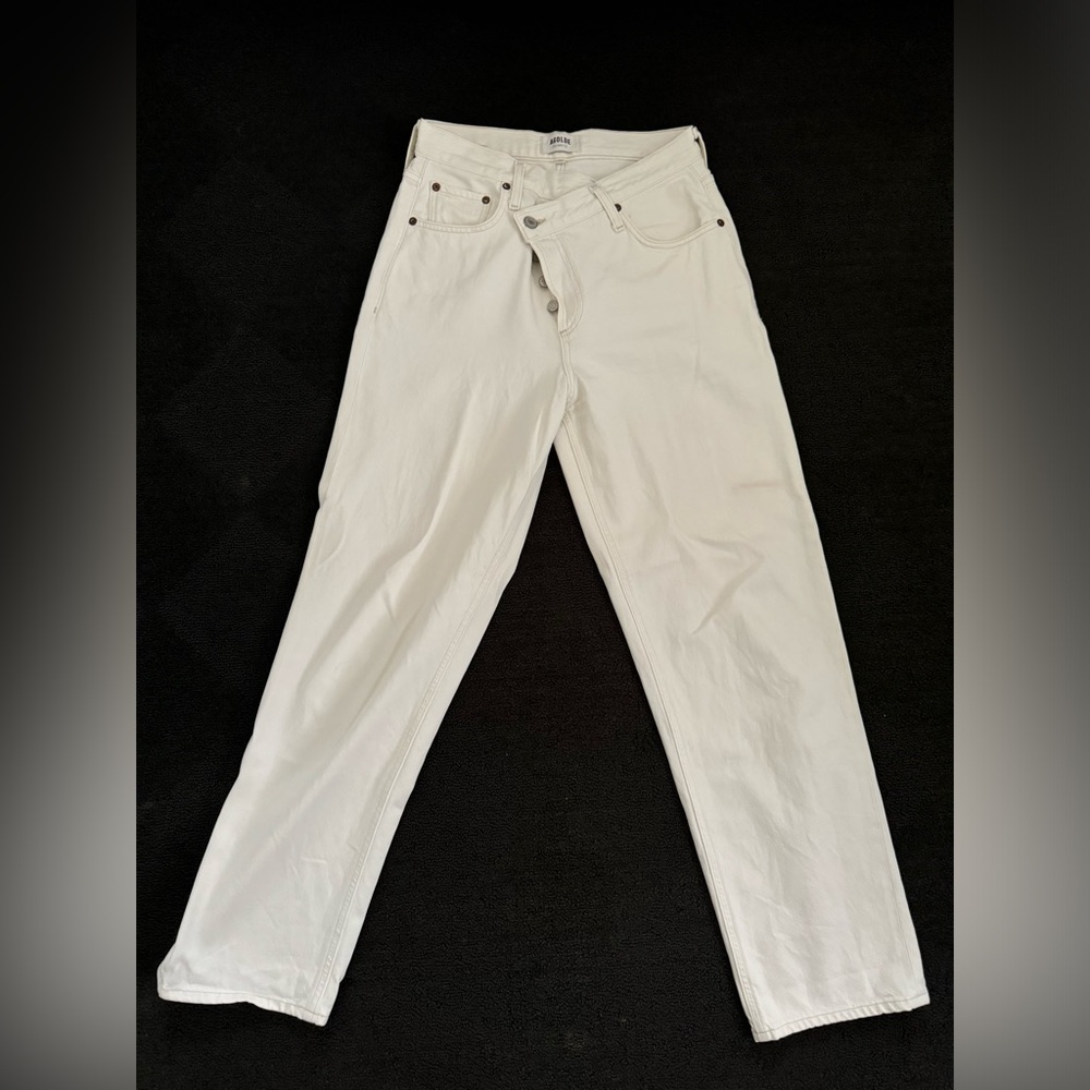 Agolde criss cross jeans